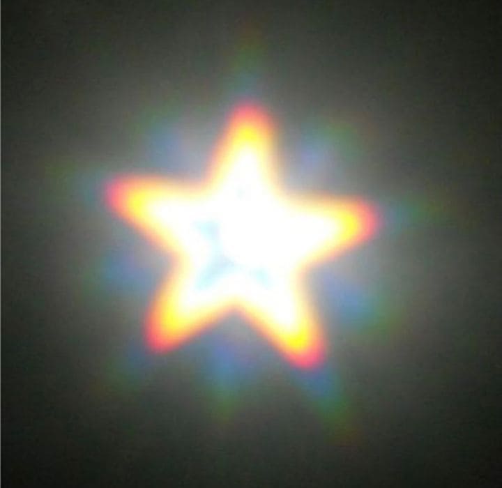 estrela holográfica